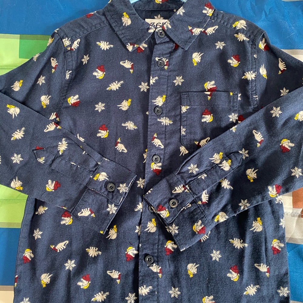 Kids 365 Dinosaur long-sleeve shirt